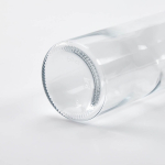 Glazen fles met lekvrije dop gemaakt in Europa 500 ml kleur doorzichtig gedetailleerde weergave