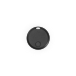 Slimme tracker van gerecycled plastic, voor Apple en Android kleur zwart tweede vooraanzicht