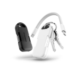 Ultracompacte draagbare plastic oplader sleutelhanger 1.000mAh