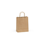 Gerecyclede kraftpapieren tas met FSC-certificering 115 g/m² kleur naturel tweede weergave