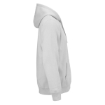 Unisex hoodie van biologisch katoen 300 g/m² kleur lichtgrijs tweede weergave