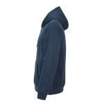Unisex hoodie van biologisch katoen 300 g/m² kleur marineblauw derde weergave