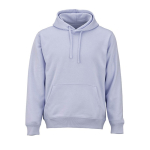Unisex hoodie van biologisch katoen 300 g/m² kleur pastel blauw vooraanzicht