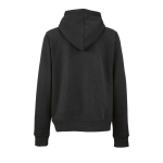 Dames hoodie van biologisch katoen 300 g/m² Bondi kleur zwart achter weergave