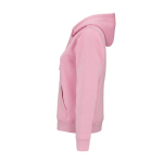 Dames hoodie van biologisch katoen 300 g/m² Bondi kleur roze derde weergave