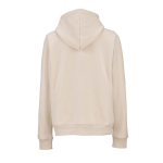 Dames hoodie van biologisch katoen 300 g/m² Bondi kleur beige achter weergave