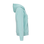 Dames hoodie van biologisch katoen 300 g/m² Bondi kleur lichtgroen tweede weergave