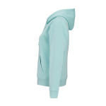 Dames hoodie van biologisch katoen 300 g/m² Bondi kleur lichtgroen derde weergave