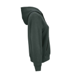 Dames hoodie van biologisch katoen 300 g/m² Bondi kleur donkergroen tweede weergave