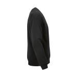 Unisex sweater kleur zwart tweede weergave