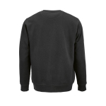 Unisex sweater kleur zwart achter weergave