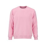 Unisex sweater kleur roze vooraanzicht
