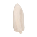 Unisex sweater kleur beige tweede weergave