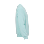 Unisex sweater kleur lichtgroen tweede weergave