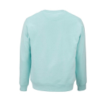Unisex sweater kleur lichtgroen achter weergave