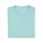 Unisex sweater kleur lichtgroen tweede vooraanzicht