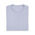 Unisex sweater kleur pastel blauw tweede vooraanzicht
