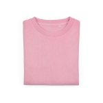 Katoenen dames sweater met ronde hals 300 g/m² Waikiki kleur roze tweede vooraanzicht