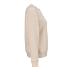 Katoenen dames sweater met ronde hals 300 g/m² Waikiki kleur beige tweede weergave