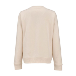 Katoenen dames sweater met ronde hals 300 g/m² Waikiki kleur beige achter weergave