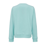 Katoenen dames sweater met ronde hals 300 g/m² Waikiki kleur lichtgroen achter weergave