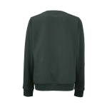 Katoenen dames sweater met ronde hals 300 g/m² Waikiki kleur donkergroen achter weergave