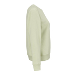 Katoenen dames sweater met ronde hals 300 g/m² Waikiki kleur pastel groen tweede weergave