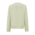 Katoenen dames sweater met ronde hals 300 g/m² Waikiki kleur pastel groen achter weergave