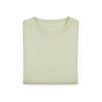 Katoenen dames sweater met ronde hals 300 g/m² Waikiki kleur pastel groen tweede vooraanzicht