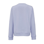 Katoenen dames sweater met ronde hals 300 g/m² Waikiki kleur pastel blauw achter weergave