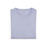 Katoenen dames sweater met ronde hals 300 g/m² Waikiki kleur pastel blauw tweede vooraanzicht