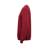 Katoenen unisex sweater met ronde hals 340 g/m² Nazaré kleur bordeaux derde weergave