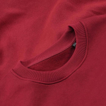 Katoenen unisex sweater met ronde hals 340 g/m² Nazaré kleur bordeaux gedetailleerde weergave