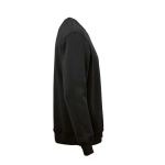 Katoenen unisex sweater met ronde hals 340 g/m² Nazaré kleur zwart tweede weergave
