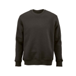 Katoenen unisex sweater met ronde hals 340 g/m² Nazaré kleur lila vooraanzicht