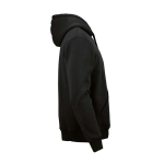 Unisex hoodie van biologisch katoen 340g/m² Tulum kleur zwart tweede weergave