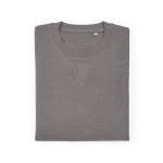 Unisex hoodie van biologisch katoen met French terry 300 g/m² Capri kleur grijs tweede vooraanzicht