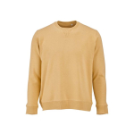 Unisex hoodie van biologisch katoen met French terry 300 g/m² Capri kleur geel vooraanzicht