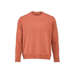 Unisex hoodie van biologisch katoen met French terry 300 g/m² Capri kleur oranje vooraanzicht