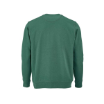 Unisex hoodie van biologisch katoen met French terry 300 g/m² Capri kleur donkergroen achter weergave