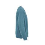 Unisex hoodie van biologisch katoen met French terry 300 g/m² Capri kleur petrol blauw tweede weergave