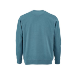 Unisex hoodie van biologisch katoen met French terry 300 g/m² Capri kleur petrol blauw achter weergave