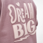 Unisex hoodie van biologisch katoen met French terry 300 g/m² Capri kleur lila gedetailleerde weergave