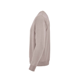 Unisex hoodie van biologisch katoen met French terry 300 g/m² Capri kleur taupe grijs derde weergave