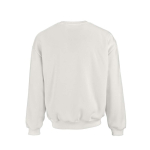 Unisex oversized sweatshirt van katoen 340 g/m² Whitehaven kleur wit achter weergave