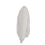 Unisex oversized sweatshirt van katoen 340 g/m² Whitehaven kleur lichtgrijs gemarmerd derde weergave