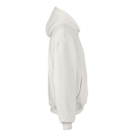 Unisex oversized hoodie 340 g/m² van katoen en polyester Ericeira kleur wit tweede weergave