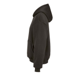 Unisex oversized hoodie 340 g/m² van katoen en polyester Ericeira kleur lila derde weergave