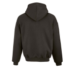 Unisex oversized hoodie 340 g/m² van katoen en polyester Ericeira kleur lila achter weergave