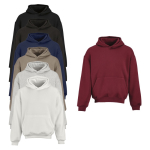 Unisex oversized hoodie 340 g/m² van katoen en polyester Ericeira